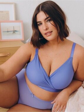 Light Blue Women's Bra